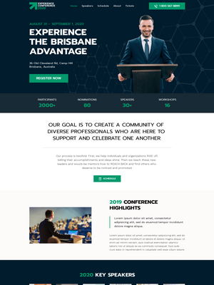 Build A Conference Website For Your Business | Hello Websites